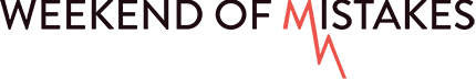 Weekend of Mistakes Logo